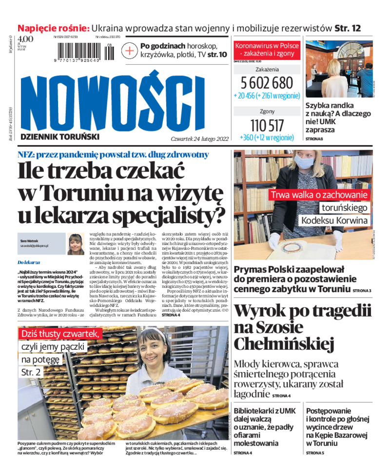 Nowości Dziennik Toruński