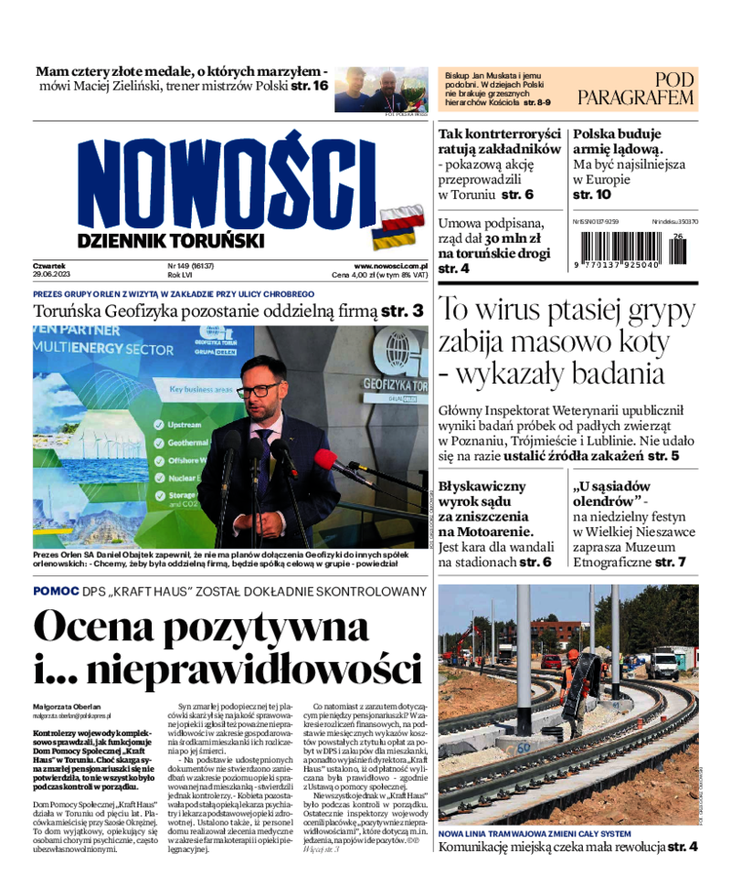 Nowości Dziennik Toruński