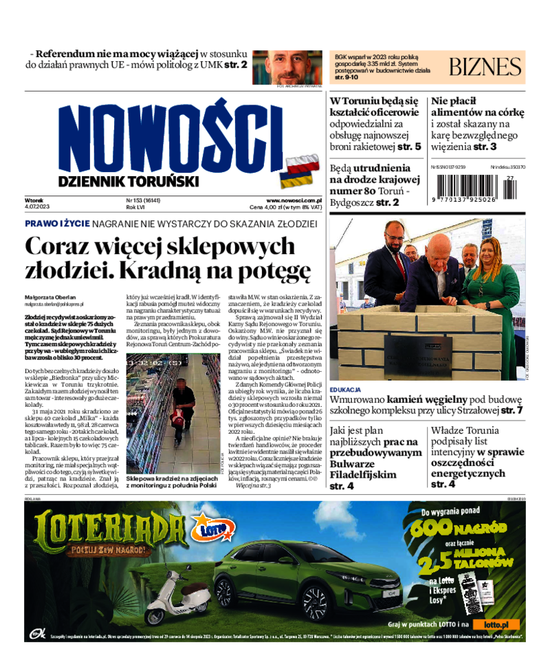 Nowości Dziennik Toruński