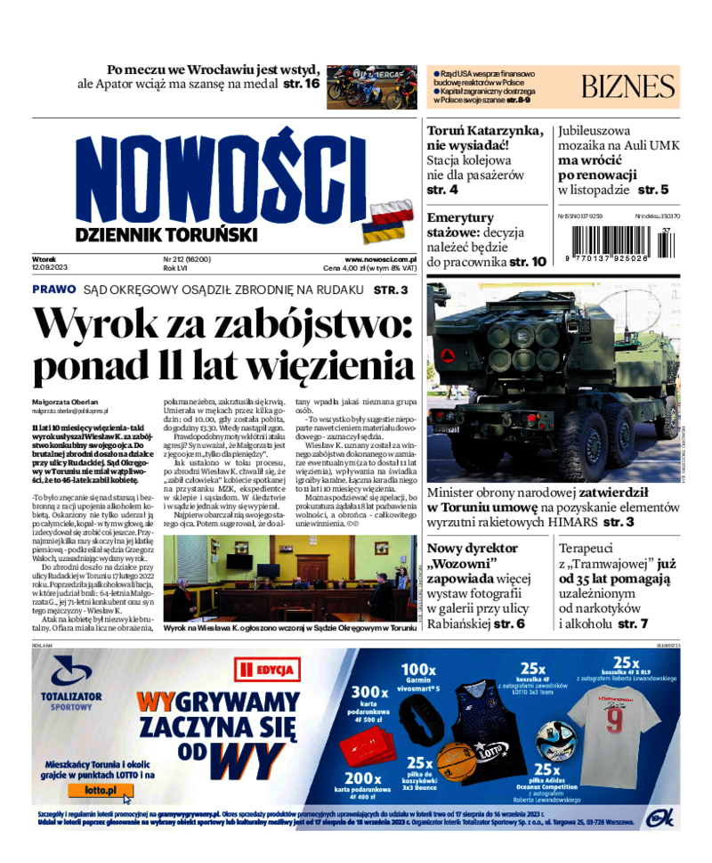 Nowości Dziennik Toruński