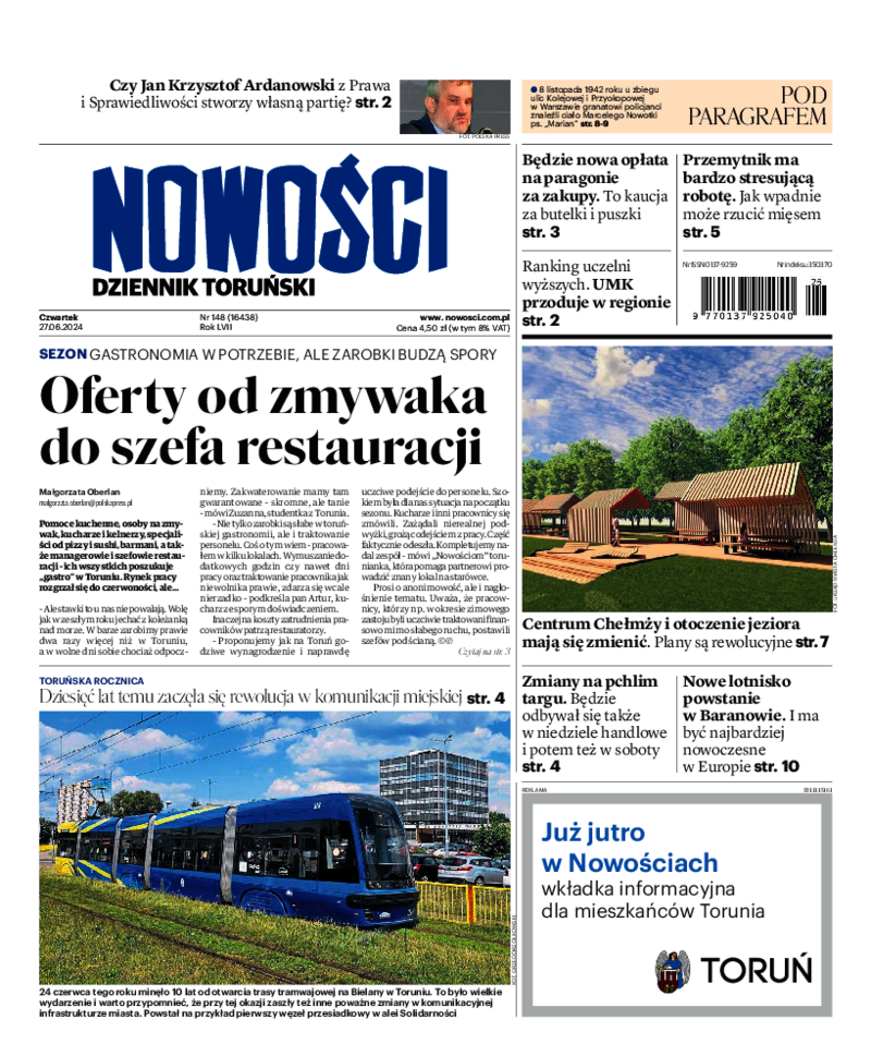 Nowości Dziennik Toruński
