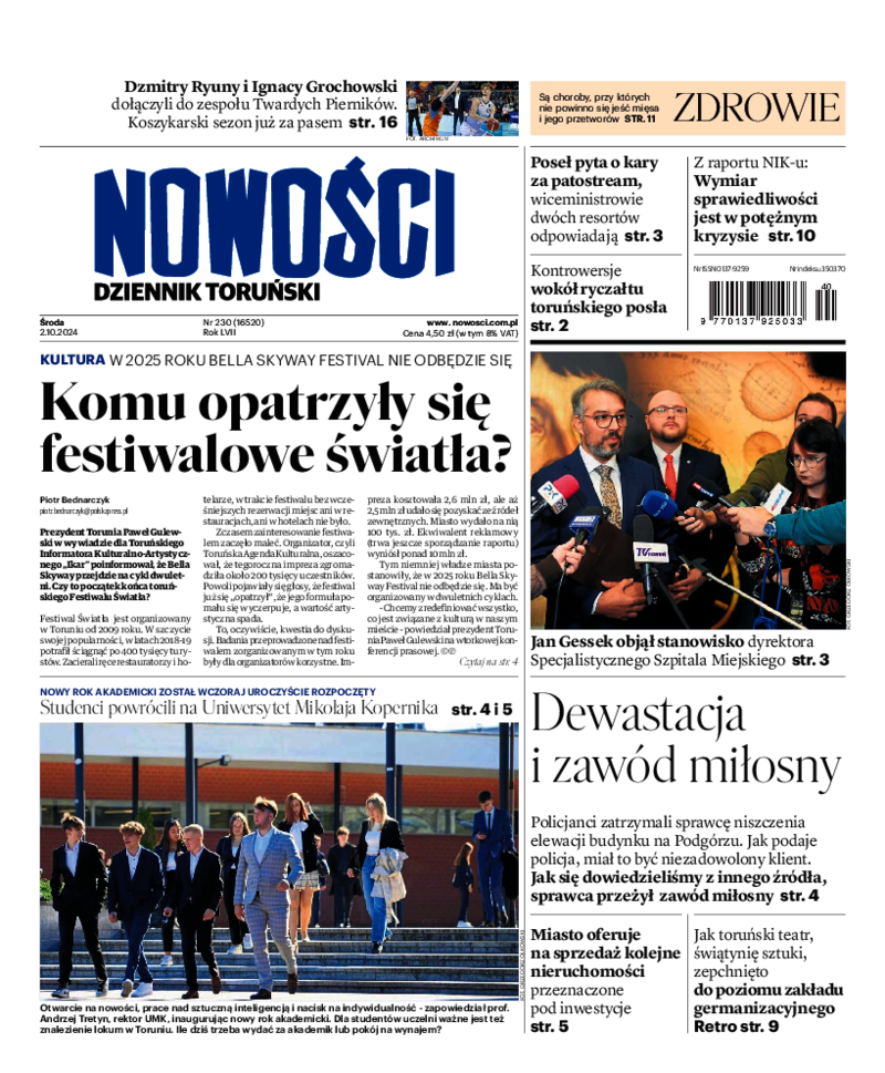 Nowości Dziennik Toruński