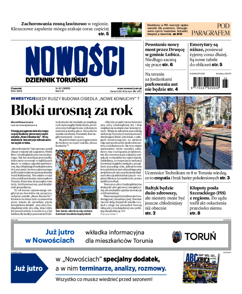 Nowości Dziennik Toruński
