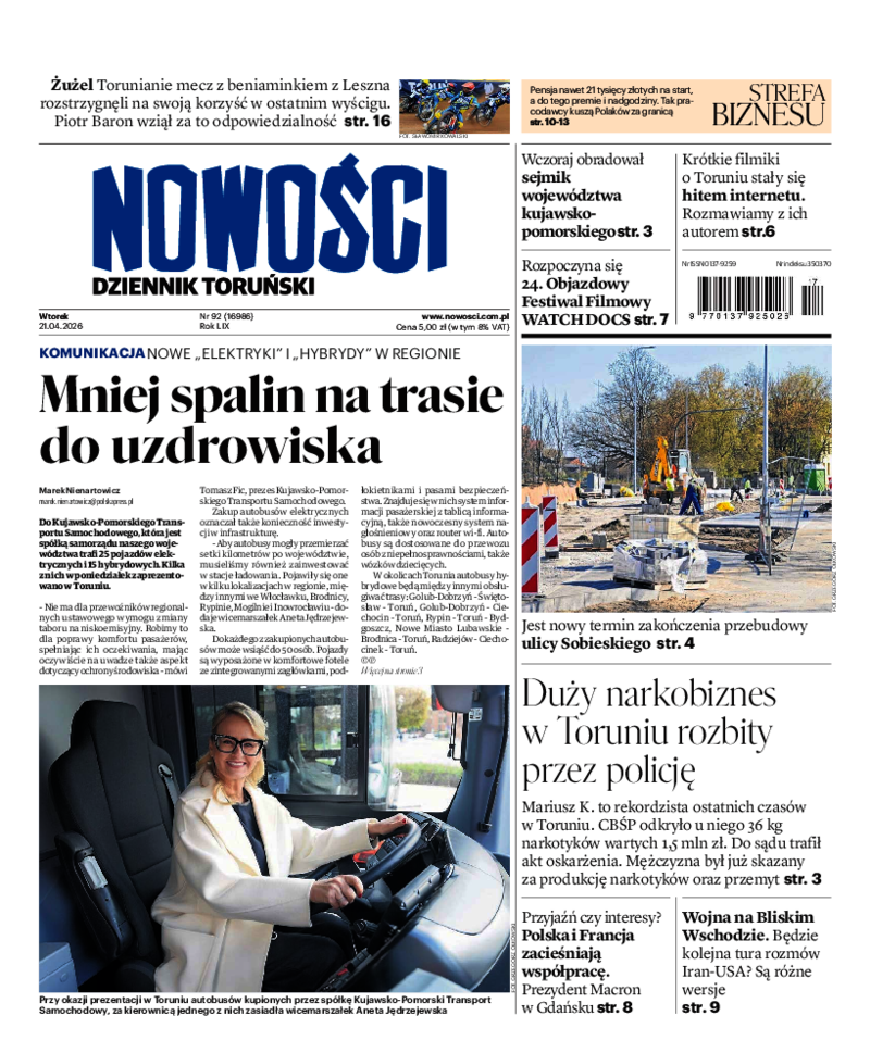Nowości Dziennik Toruński