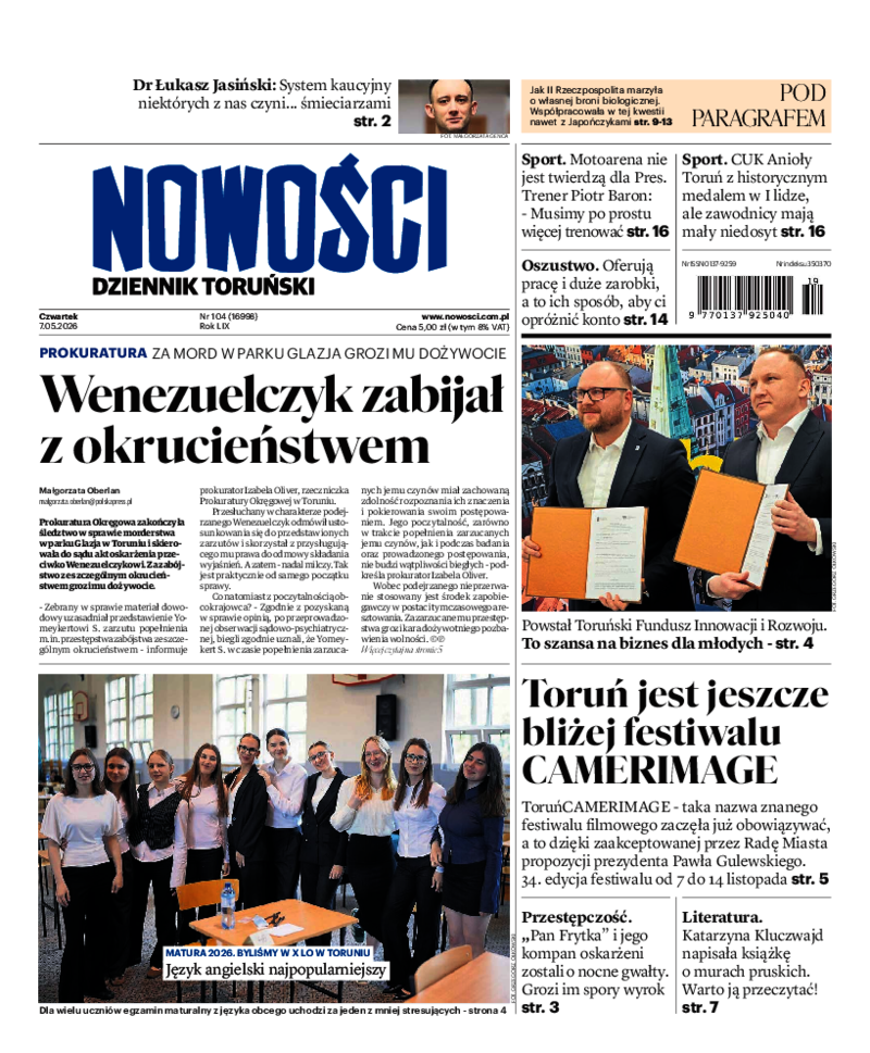 Nowości Dziennik Toruński