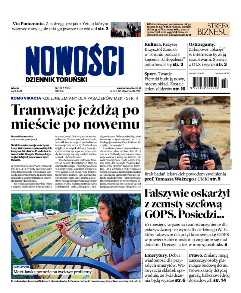 Nowości Dziennik Toruński