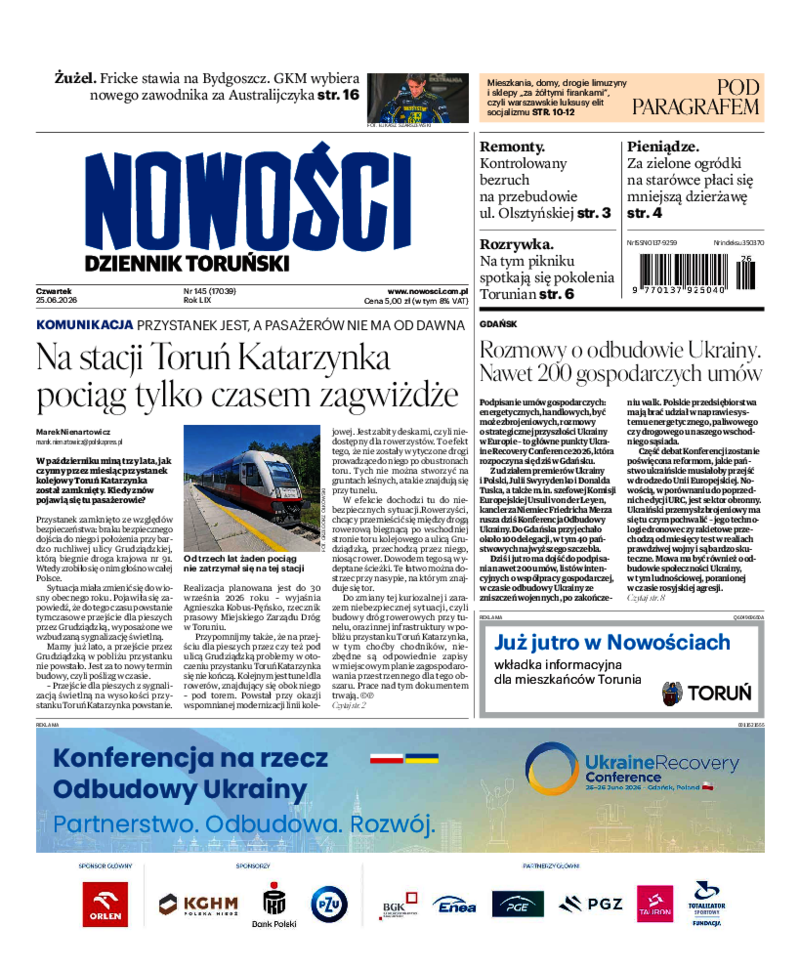 Nowości Dziennik Toruński