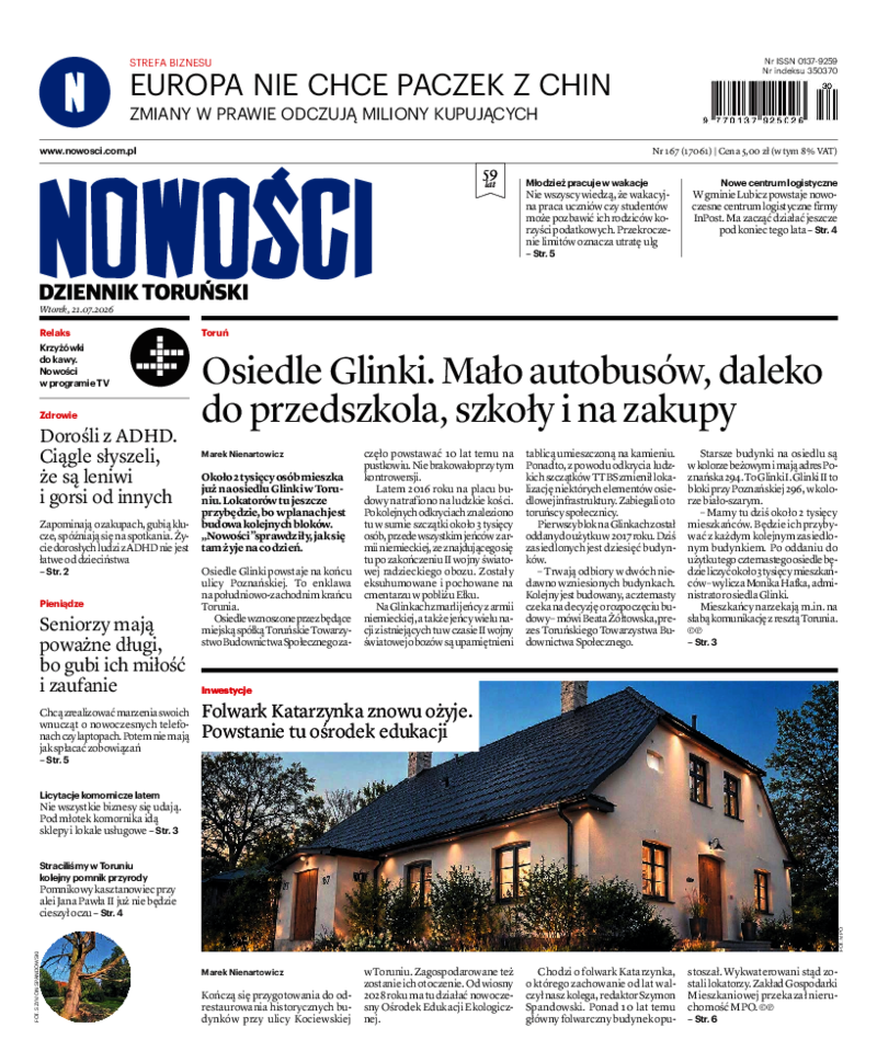 Nowości Dziennik Toruński