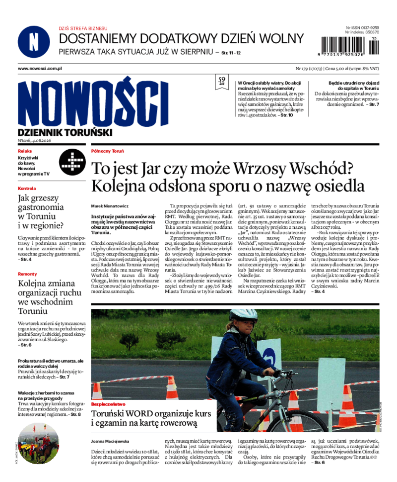 Nowości Dziennik Toruński