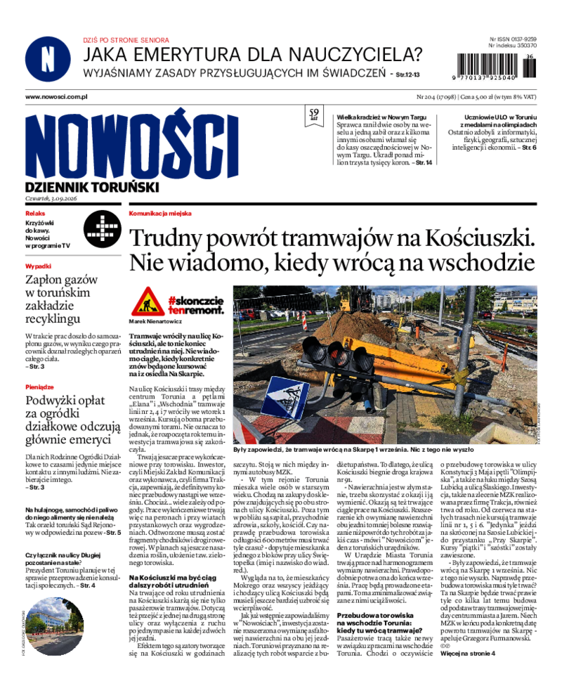 Nowości Dziennik Toruński