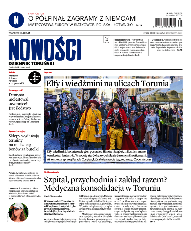 Nowości Dziennik Toruński