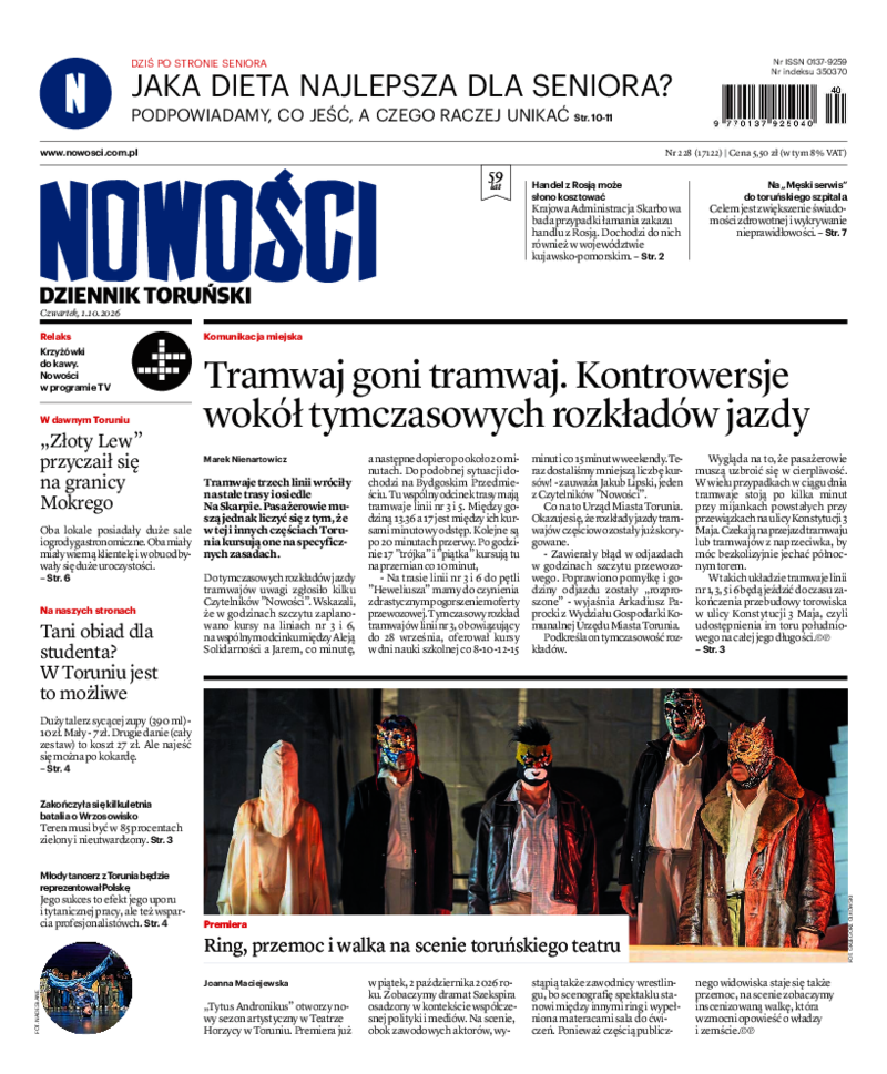 Nowości Dziennik Toruński