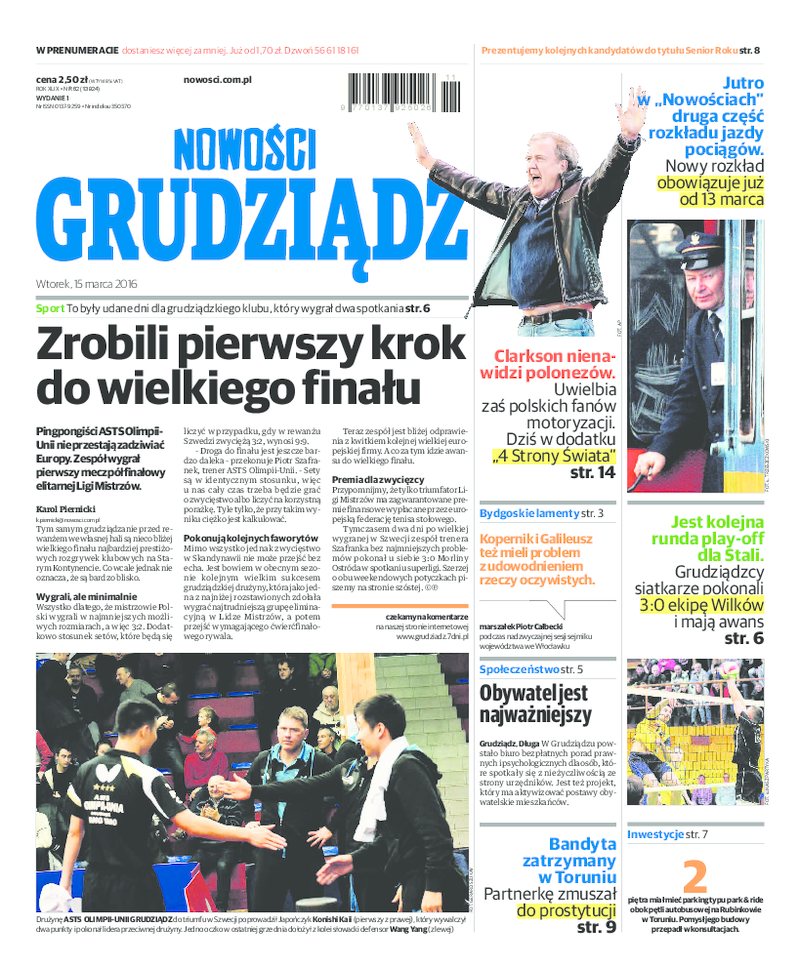 Nowości Grudziądz