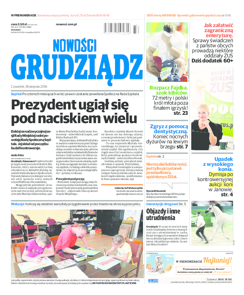 Nowości Grudziądz