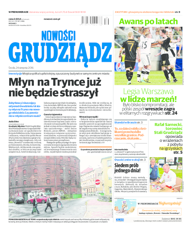 Nowości Grudziądz