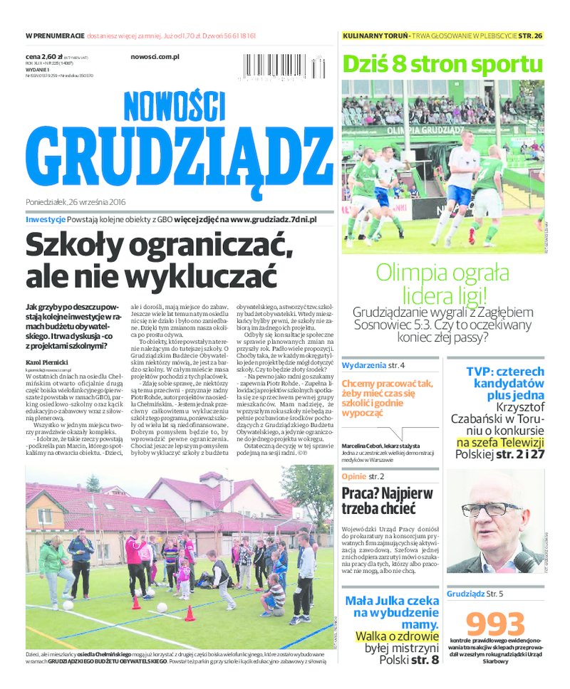 Nowości Grudziądz