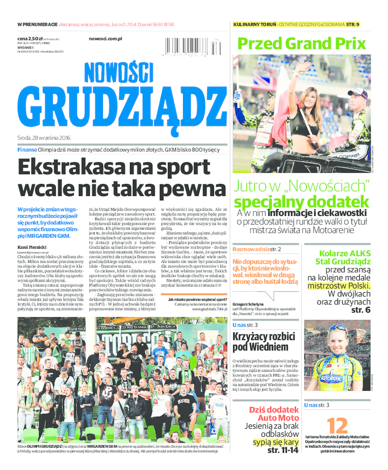 Nowości Grudziądz
