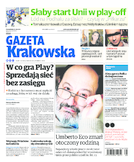 Gazeta Krakowska / mut Małopolska Zachodnia