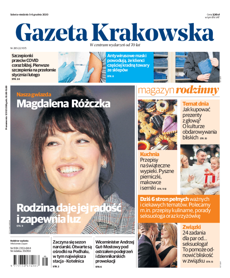 Prasa 24 Gazeta Krakowska Gazeta Online E Wydanie Internetowe Wydanie 2879