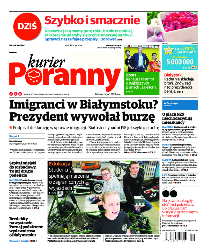 Prasa 24 - Kurier Poranny – Gazeta Online – E-wydanie, Internetowe Wydanie